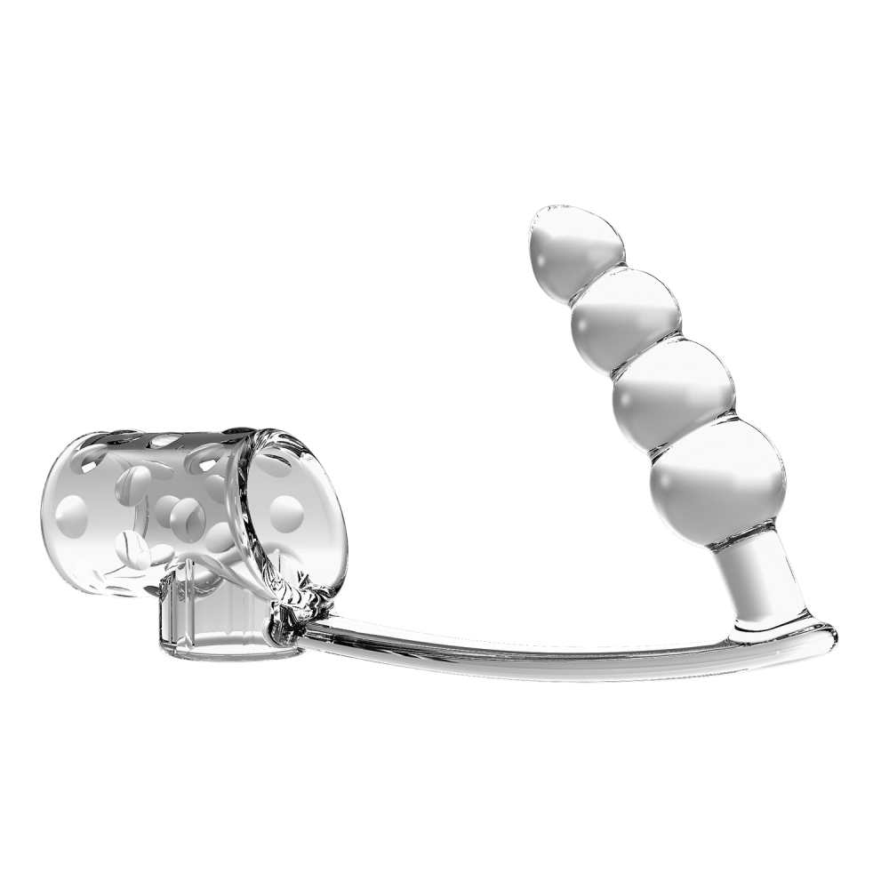 Анальная пробка и насадка на член «Pretty Love Rilley»