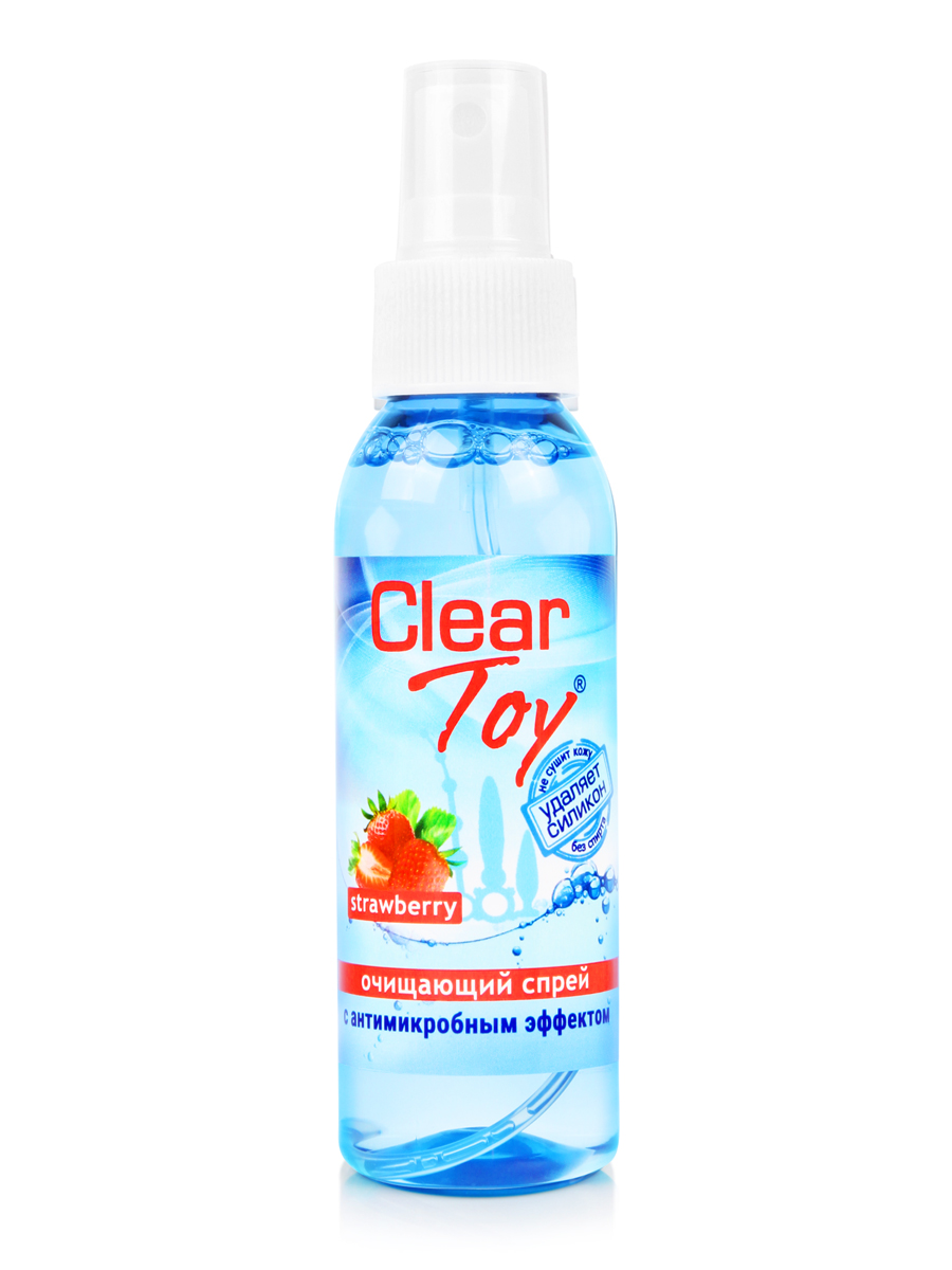 Спрей CLEAR TOY STRAWBERRY очищающий 100 мл